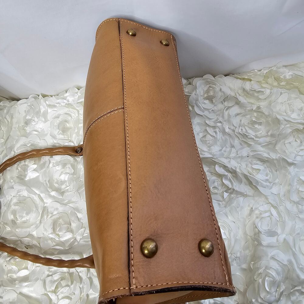 Patricia Nash Rienzo Satchel (Cognac) - Picture 8 of 11